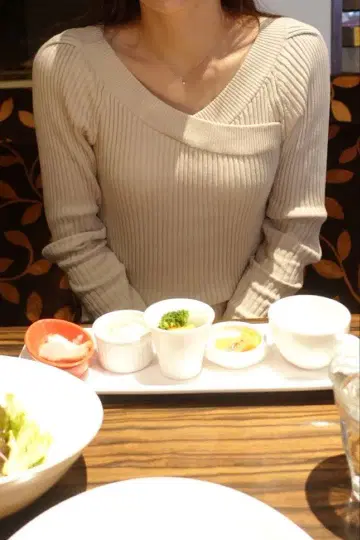 EPoca 리브 니트 스웨터 40