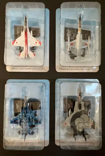 에어 파이터 컬렉션 4기 세트