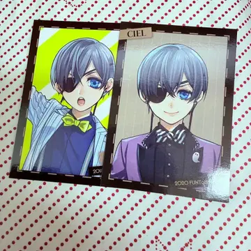 흑집사 Black Label 특전 포토카드 시엘 2종