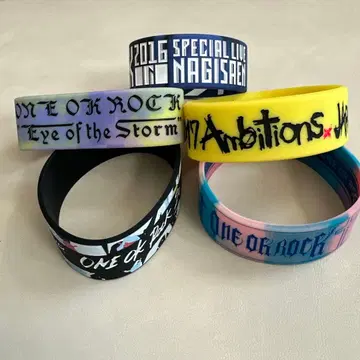 ONE OK ROCK 러버 밴드 5개 세트