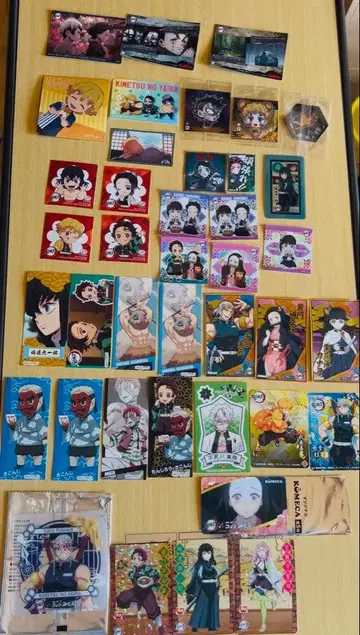 귀멸의 칼날 굿즈 세트 전부 미사용