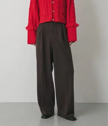 SENSE OF PLACE 저지 스트레이트 슬랙스