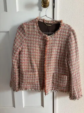 mini&roger 미미&로저 트위드 자켓 XS~S 핑크 계열