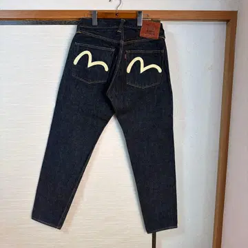 EVIS 테이퍼드 청바지 데님 팬츠