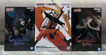 NARUTO 우치하 사스케 & 가아라 피규어 3개 세트 묶음 판매