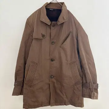 COMME CA COMMUNE 스텐카라 코트 M 브라운 벨트 포함