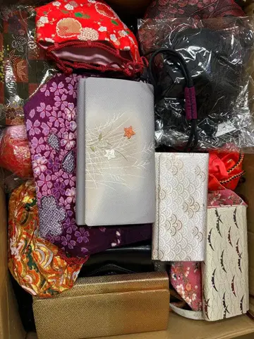 중고 기모노 가방 2개 35개