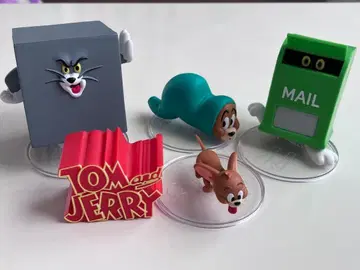 톰과 제리 피규어 5종 세트