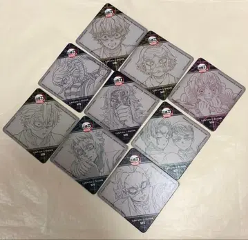 귀멸의 칼날 다이닝 코스터 컴플리트 세트