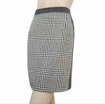 RENA LANGE 레나 랑게 체크 트위드 타이트 스커트 빅 사이즈 42