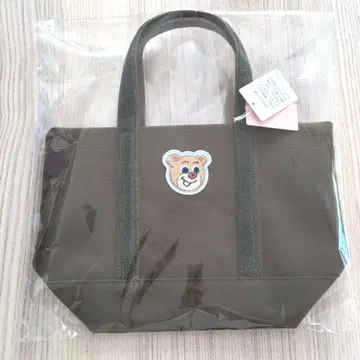 페이러 올드 테디 와펜 토트백 카키 소