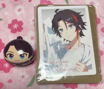 니지산지 츠무마루 사에구사 아키나 마스코트 카드 빗쿠라타마고