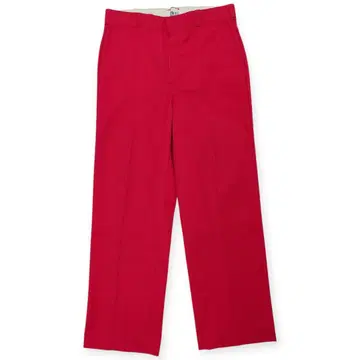 80s 데드스탁 Dickies USA제 30 x 32 레드 치비택