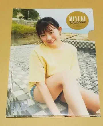 와타나베 미유키 클리어 파일 L판 사이즈 No.