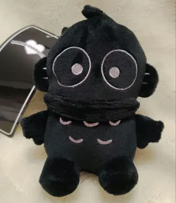 한교동 블랙 아트 마스코트 참 산리오 아베일 봉제 인형