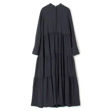 새상품 투모로우랜드 보르지 파우더리 새틴 티어드 롱 원피스