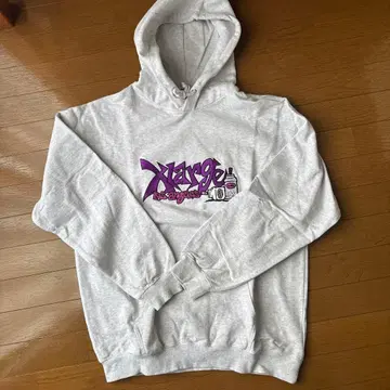 XLARGE 그레이 후드티 L 사이즈