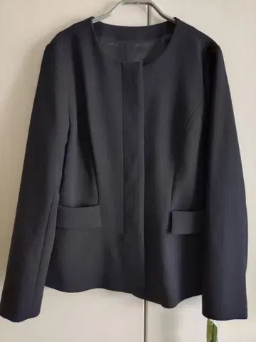 DAMA 노카라 자켓 다크 네이비 미사용 택 포함