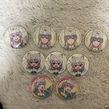 컬러풀 피치 캔뱃지