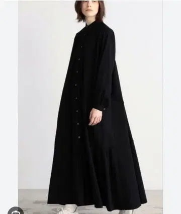 블랙 롱 원피스