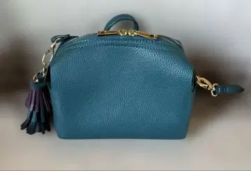 ELLE 숄더백 블루그린