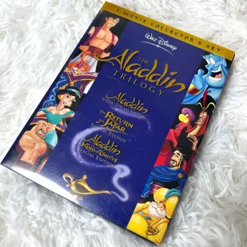 디즈니 알라딘 트리올로지 DVD 3부작 완전 BOX (4장 세트)