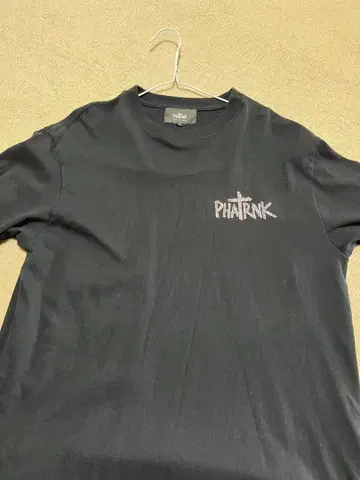 PHATRNK 블랙 긴팔 셔츠