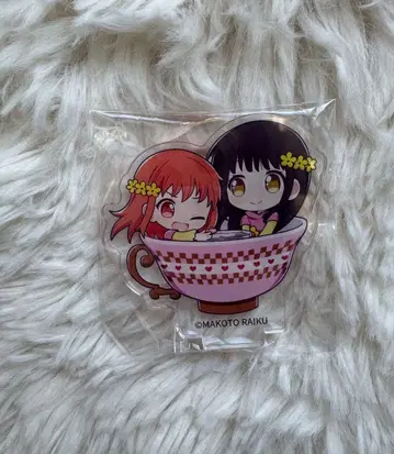 금색의 갓슈 오리지널 아크릴 스탠드 티오 오오미 메구미 히라카타 파크