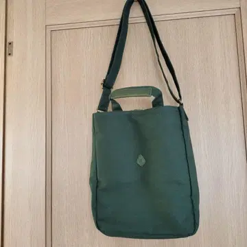 CLEDRAN 그린 A4 사이즈 2WAY 토트 & 숄더백 클레드란 그린