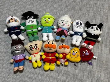 호빵맨 봉제 인형 11개