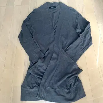 주카 Zucca 롱 가디건 카키