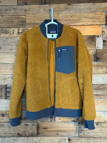 patagonia 레트로X 보머 자켓 머스타드