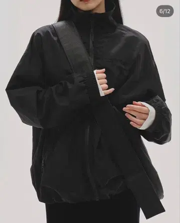 todayful 블랙 Useful Zip Blouzon