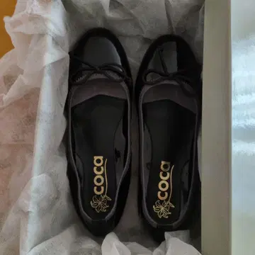 coca 블랙 발레 슈즈 122003 24