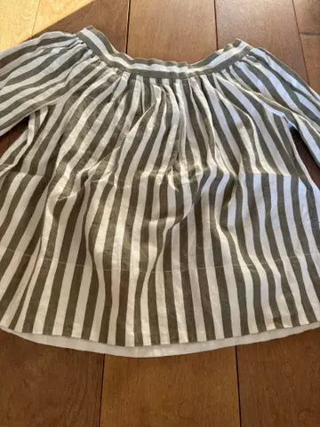 DRESSTERIOR 스트라이프 오프숄더 셔츠 38 드레리아