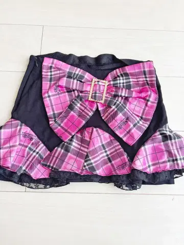 미니 스커트 리본