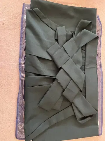 다크 그린 하카마 새상품급(1회 착용)