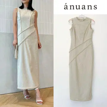 anuans 카빙 심 트위드 원피스 M 사이즈