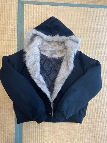 퍼 자켓 elev 블랙