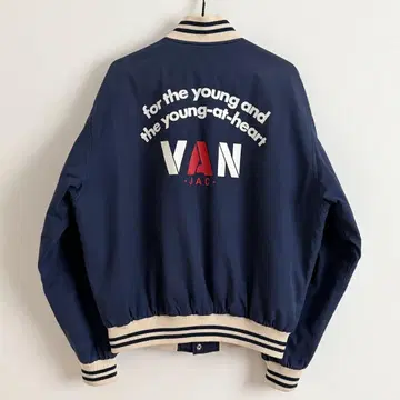 VAN JAC 아치 로고 바시티 자켓 L 어워드 버시티 자켓