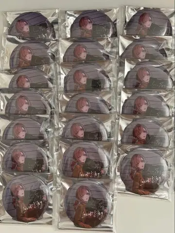 무기미도 캔뱃지 B 루비아 레이 20개