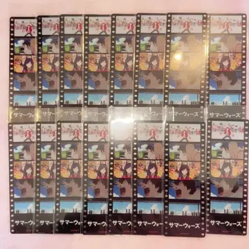 호소다 마모루 사고 실험전 썸머 워즈 트레이딩 시계 부품 필름풍 카드