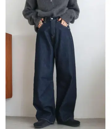 ungrid 커브 루즈 데님 이번 시즌