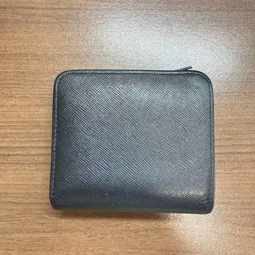 Paul Smith 블랙 가죽 접이식 지갑