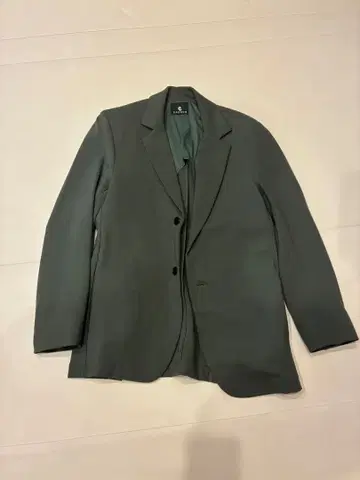 CRONOS 테일러드 자켓, 팬츠 셋업 그린