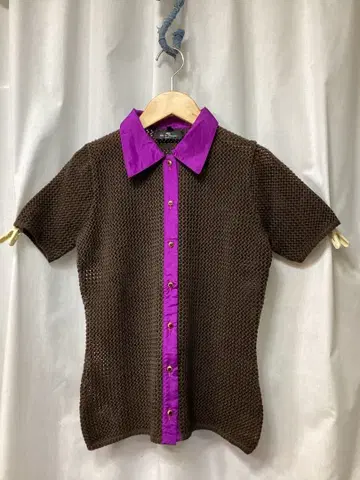 최종 가격 인하 새상품급 에트로 반팔 니트