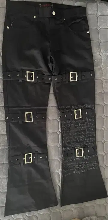 1289 고딕 펑크 팬츠 M 사이즈