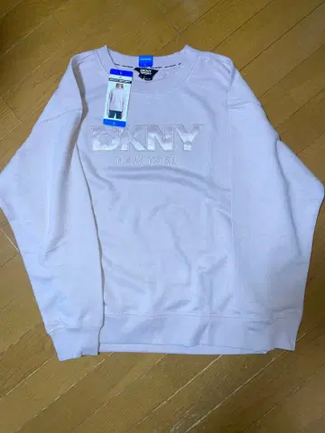 DKNY 핑크 맨투맨 트레이닝복 면 100%