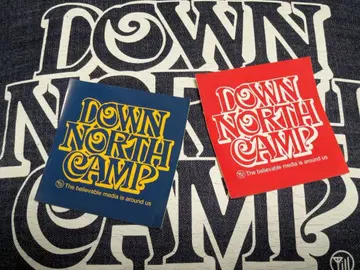 [ DOWN NORTH CAMP 스티커 2장 ]