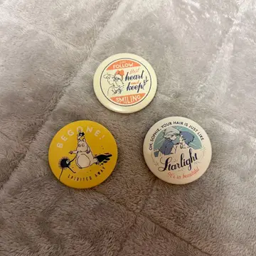 지브리 캔 배지 컬렉션 미사용